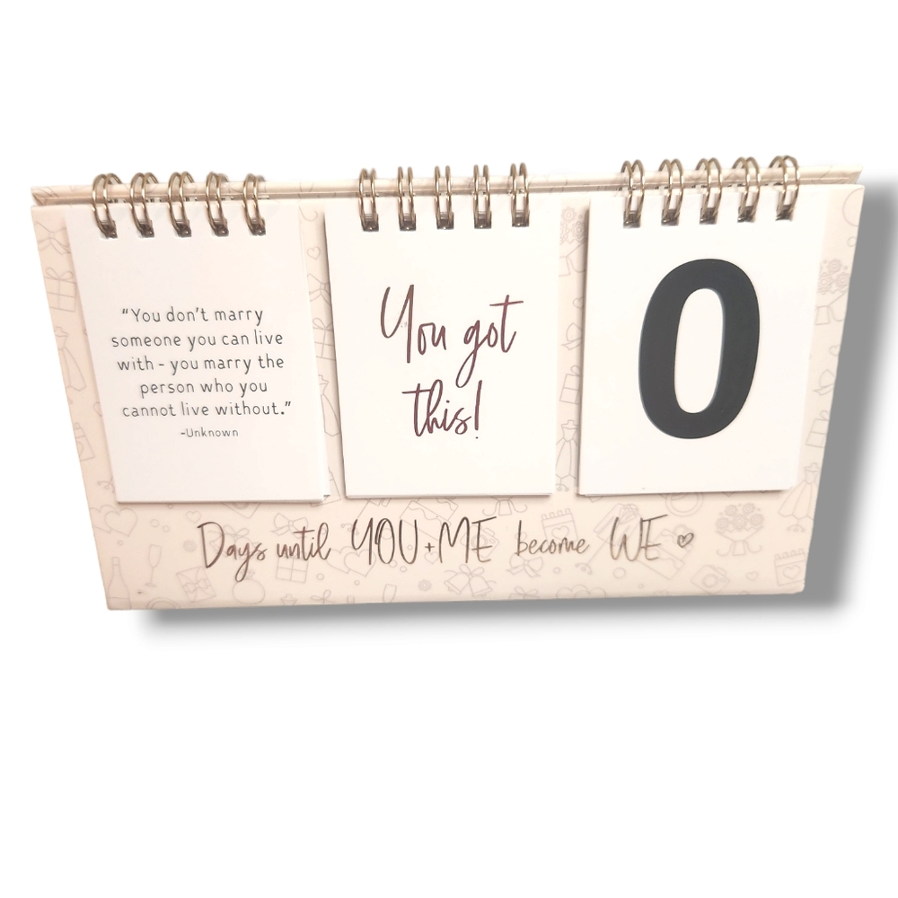 Wedding Countdown Calendar